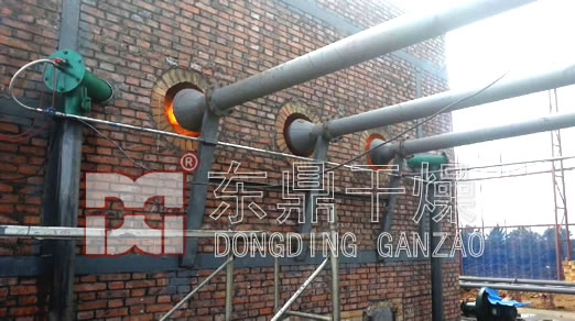 褐煤烘干提質用噴燃爐熱源